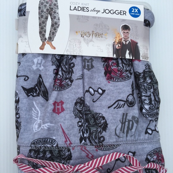 2X Briefly Stated HARRY POTTER Pajama Pants Jogger - Picture 4 of 8